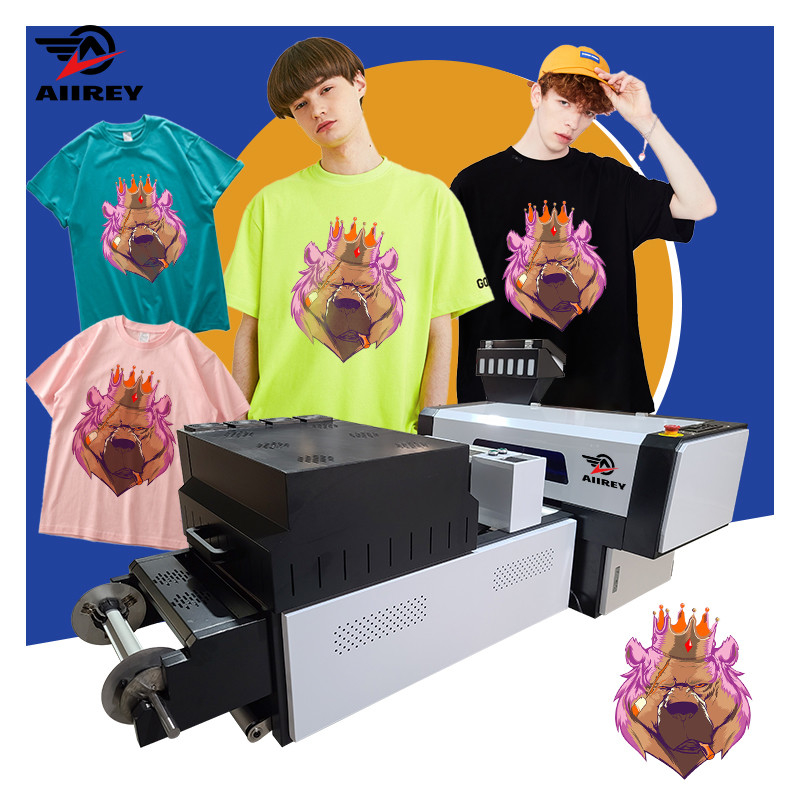 2 Head XP600 30cm A3 DTF Transfer Film Printer Pemanasan Tiga Tahap