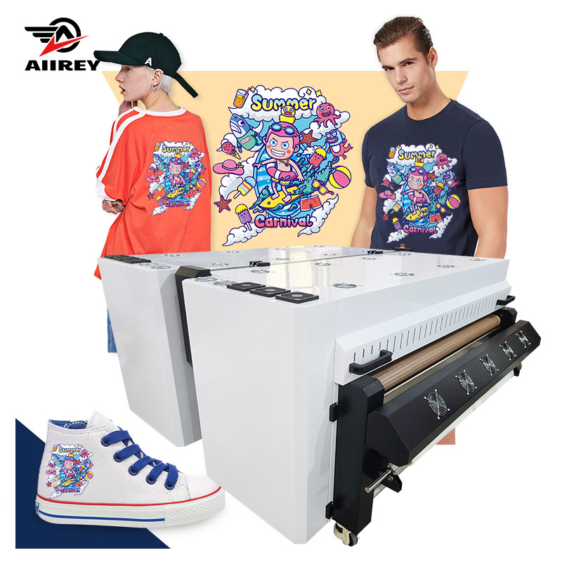 1.3m DTF Direct to Film Printing Machine dual kepala cetak Epson I3200 untuk Transfer dtf