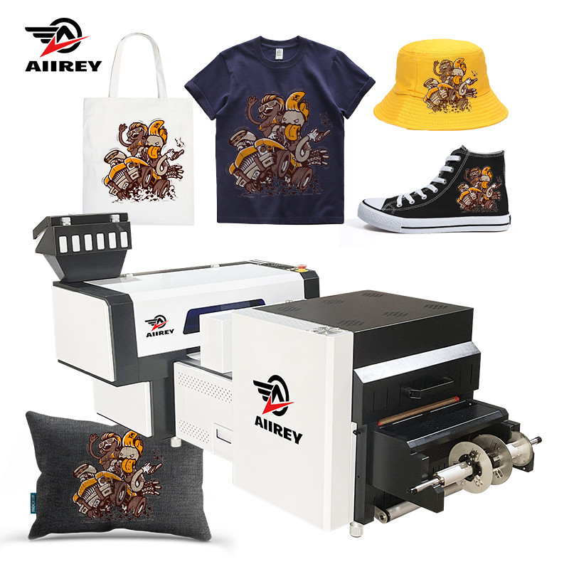 Produsen Peralatan Cetak DTF 40CM Dtf Printing Film Heat Transfer Dtf Printer Dengan Mesin Bubuk Tumpahan