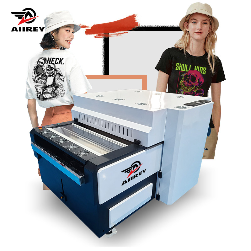 CMYK W Digital Printing Heat Transfer Printer Dengan Mesh Belt Untuk Operasi Drum Suction