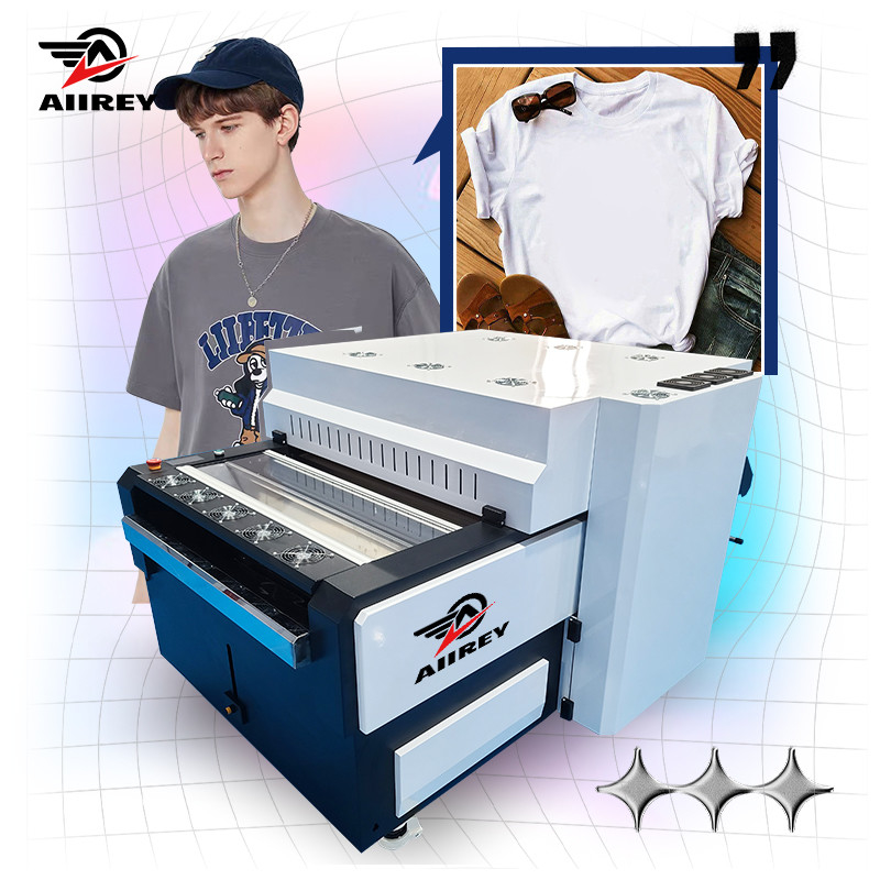 110V 220V 50-60Hz DTF Transfer Film Printer dengan Back Baking dan Front Baking Heating