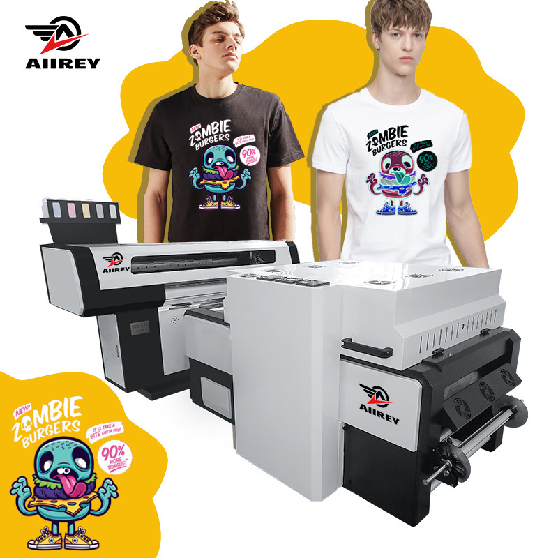 Printer DTF Berkecepatan Tinggi 60cm Dengan All In One Smoke Purifier Max Print Size 650mm