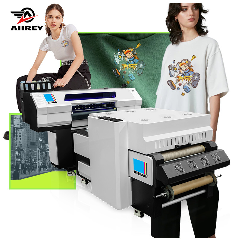 4 Pass PET Transfer DTF Film Printer Otomatis Powder Pengembalian Gratis