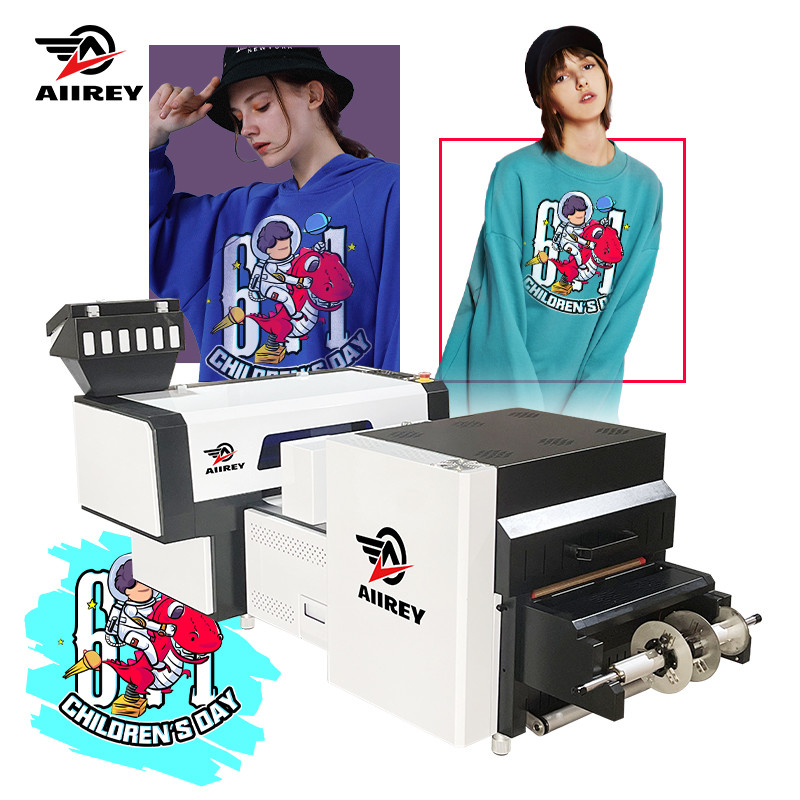 1kw Tiga Tahap Pemanasan A3 DTF Printer 70% Kelembaban 20-28C Lingkungan Kerja