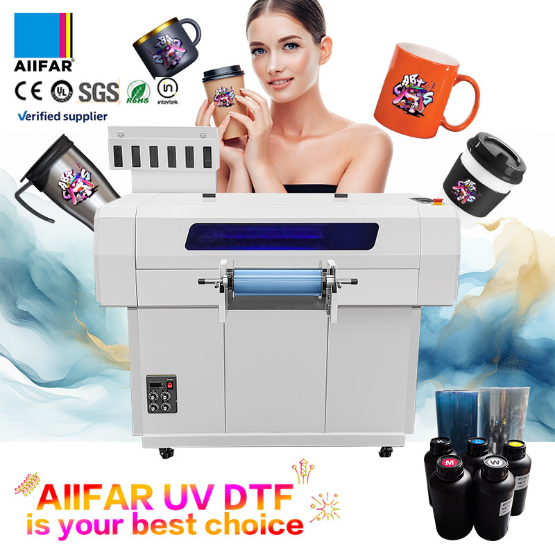 Printer DTF UV Produktifitas Tinggi Mesin Percetakan Digital UV Jenis Plat
