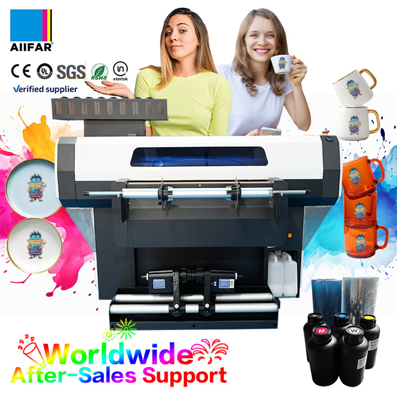 Printer Inkjet UV DTF Otomatis Untuk Produktivitas 110V/220V Voltage Crystal Sticker Printing