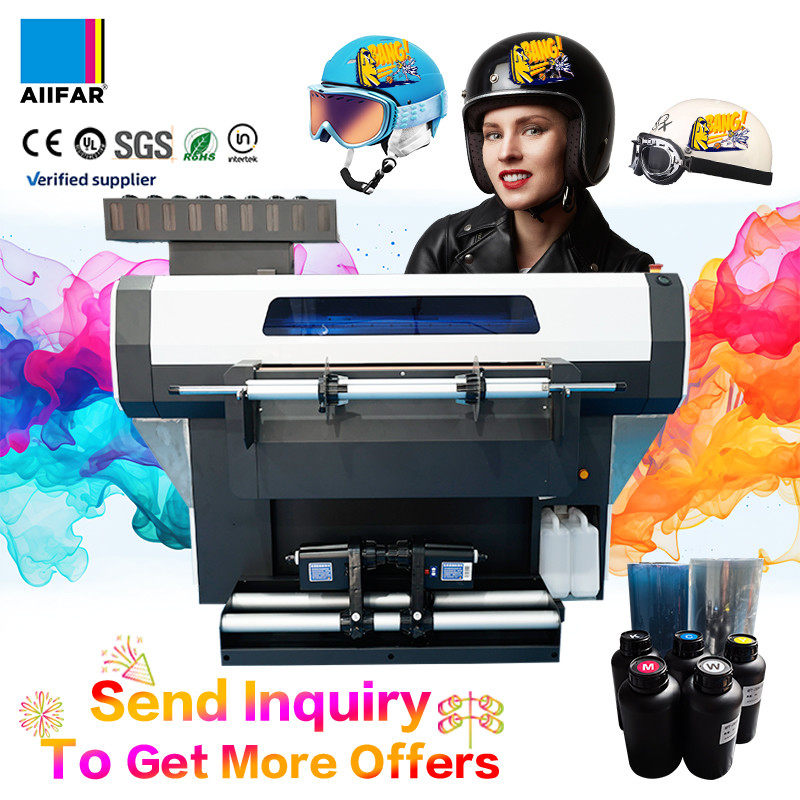 Automatic Refinecolor Roll To Roll DTF UV Printer Produktivitas Tinggi 110V/220V Tegangan Video disediakan