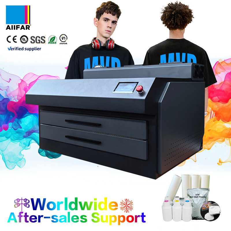 Full Automatic DTF Curing Oven Untuk Inspeksi Video 140.C Heating Timer 0-180 Detik Disesuaikan