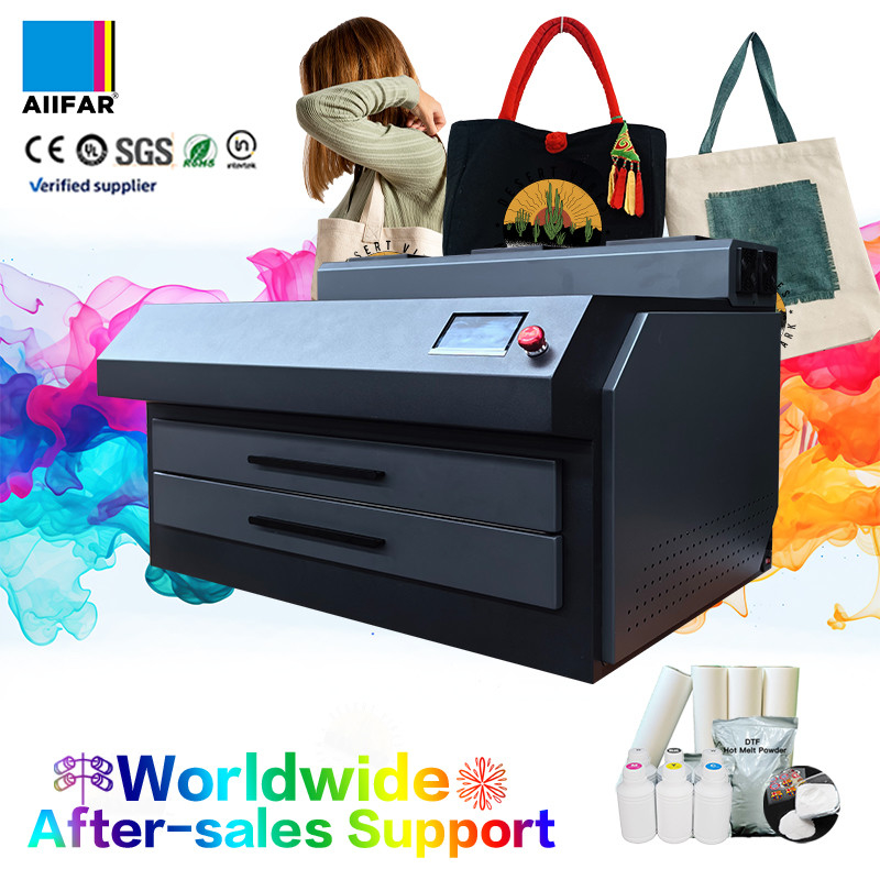 Full Automatic DTF Curing Oven Untuk Inspeksi Video 140.C Heating Timer 0-180 Detik Disesuaikan