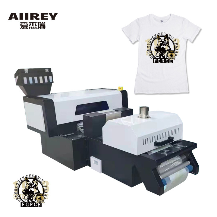 Multicolor 300mm A3 DTF Printer Dengan Double XP600 Print Head