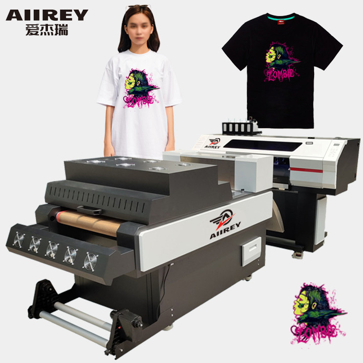 Double Head I3200 PET Film DTF Printer Dengan Pemanasan Tiga Tahap