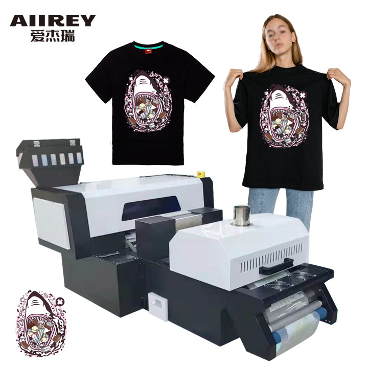 XP600 Double Head 300mm DTF Printer CMYK W LC LM Warna Tinta kustom