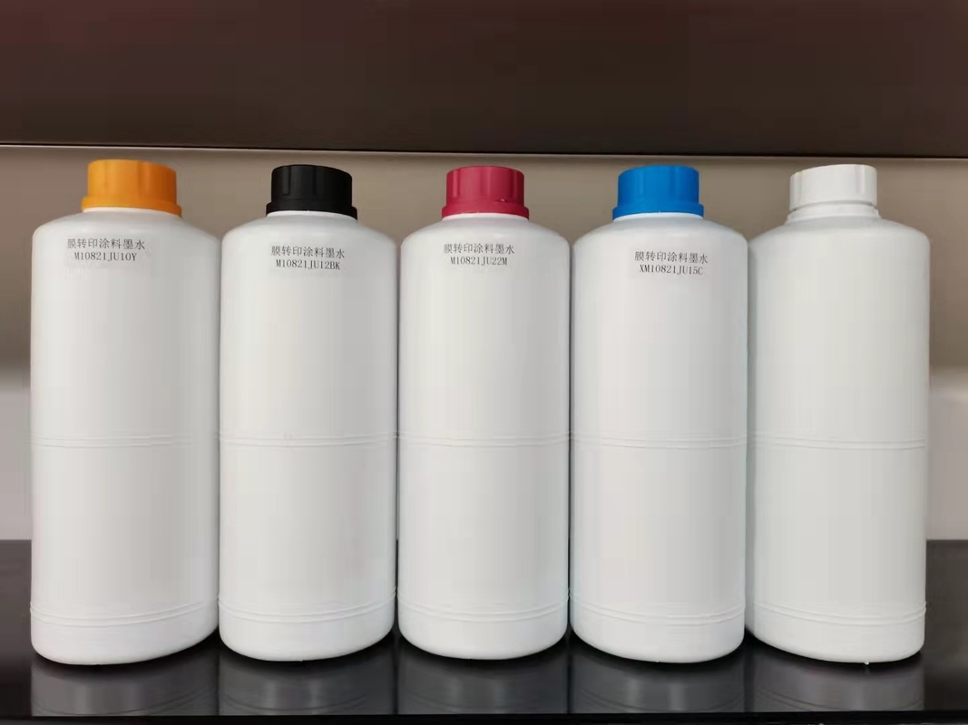 CMYK LC LM Pigmen Warna Tinta DTF Tidak Ada Retak Peregangan Tahan Lama