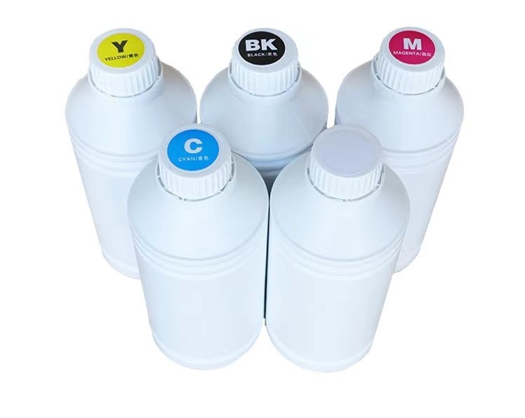 CMYK LC LM DTF Pigmen Tinta Cocok Untuk Transfer Film Air Film PET