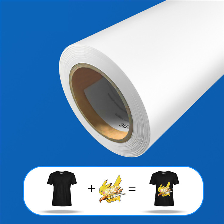 A3 Roll Size DTF PET Film Untuk Cotton T Shirt Inkjet Ink Printer